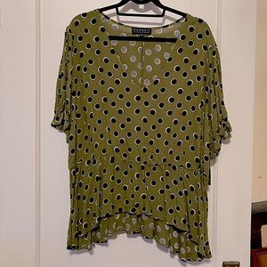 NWT Eloquii Shirt Sleeve Top Size 22W